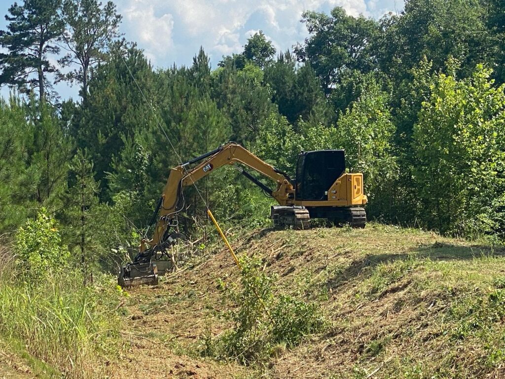Forestry and mulching services in Jasper GA.- near me